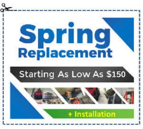 Special Offer - Spring Replacement Starting As Low As $150