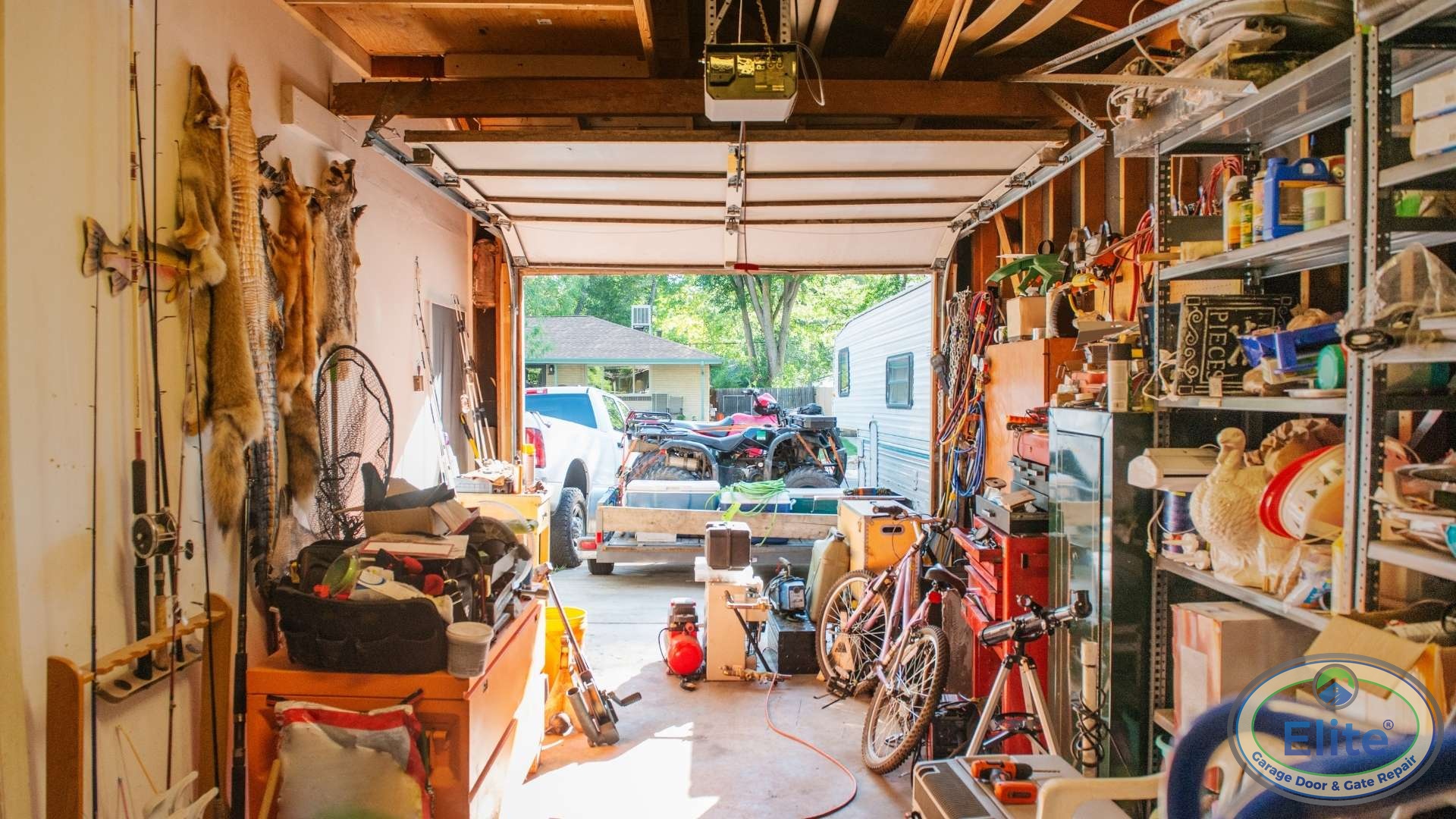 Visual Warning Signs You Can See From the Ground - Signs Your Garage Door Cables are Frayed
