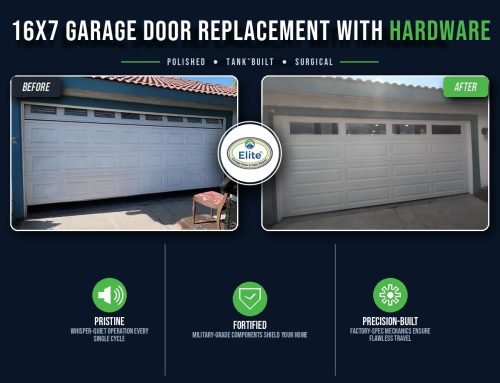 New 16X7 Garage Door & Opener Install in Bonney Lake 98391